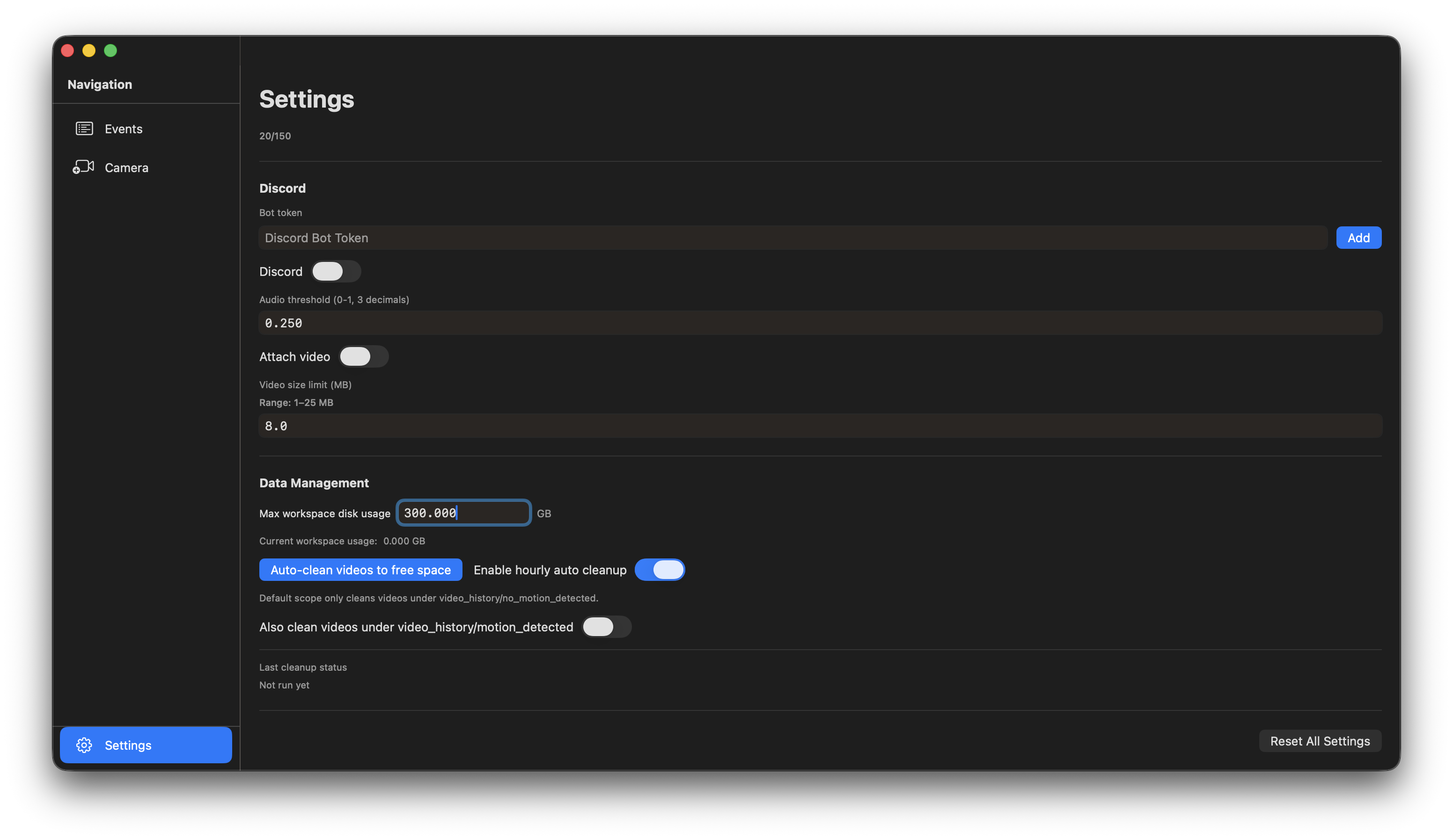 Discord notification setup